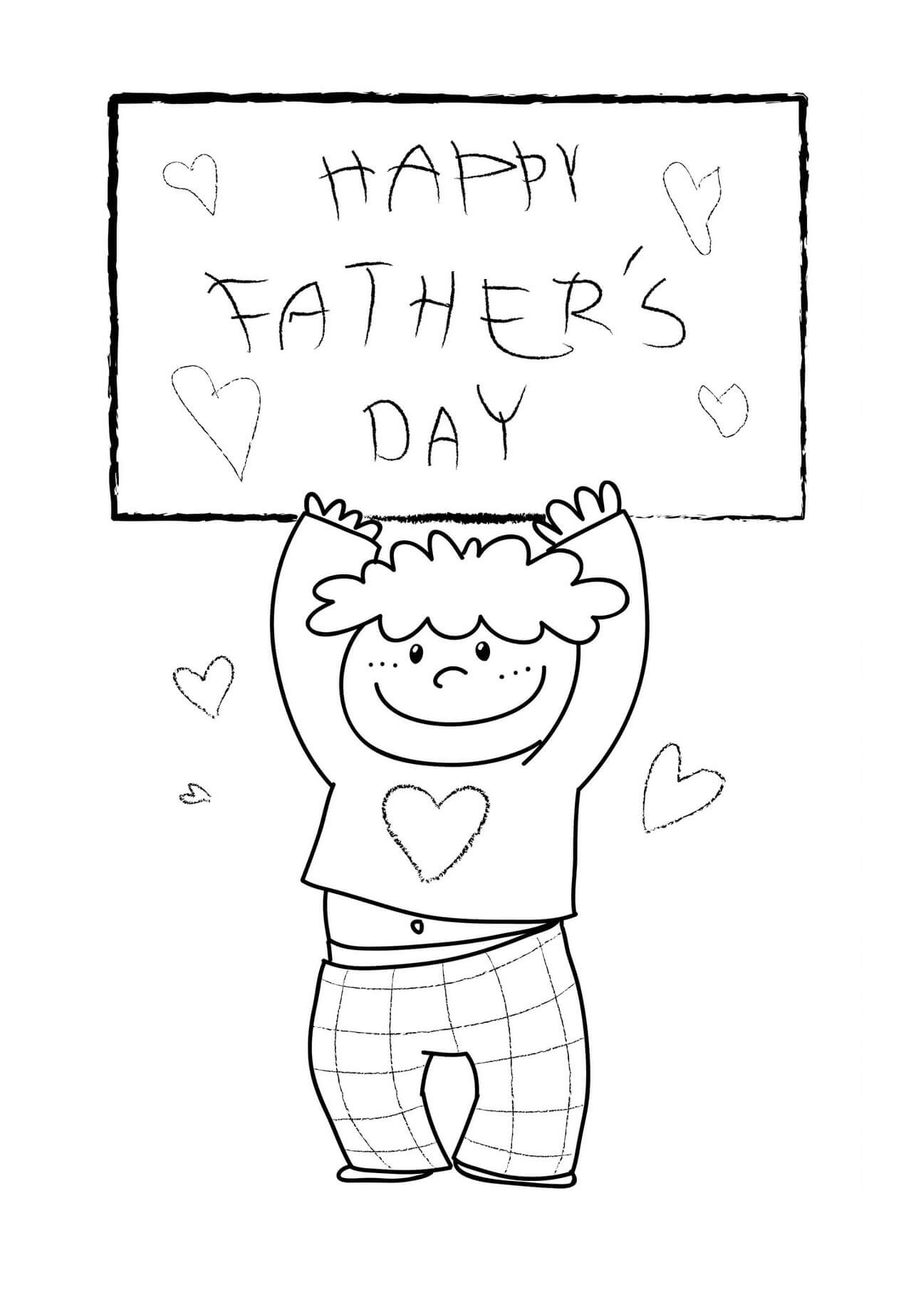 fathers day cards to print and colour